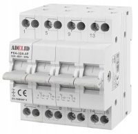 Przełącznik Zasilania Sieć-Agregat 4P 32A 1-0-2