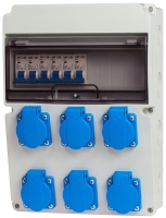 Rozdzielnica RSW 6x 230V, zabezpieczona 16A