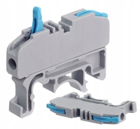 Złączka szybkozłączka szynowa na szynę ZVG 2,5 4