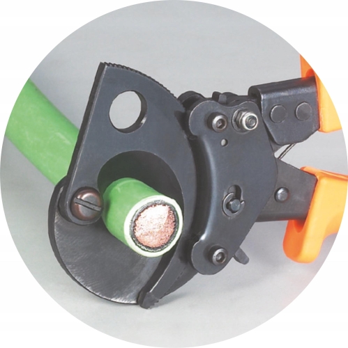 nożyce zapadkowe do kabli