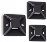 Podstawka montażowa do opasek kablowych 20x20 10 szt.