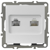 QUADRA Gniazdo Telefoniczne Komputerowe Rj45 Rj11