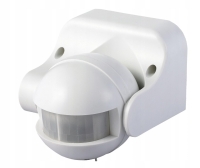 Ścienny Czujnik Ruchu Zmierzchu PIR Zewnętrzny LED