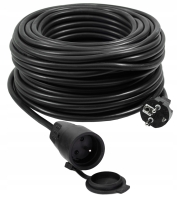 Przedłużacz PVC 3m Owy 3x1,5 230V IP44 H05VV-F