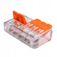 Szybkozłączka Na Drut Linkę Linka 5x4 100szt WagIN