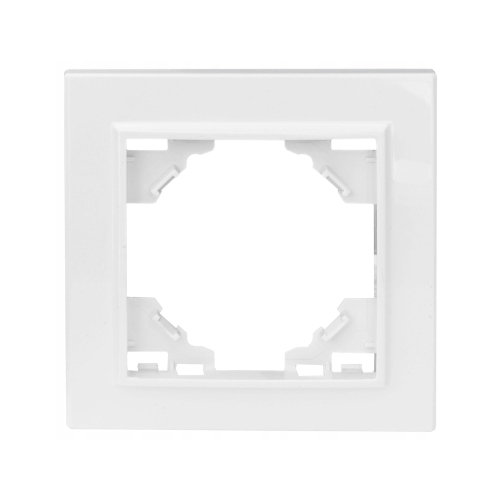 QUADRA Ramka Pojedyncza Biała Włącznik Gniazdo.jpg