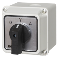 Łącznik Krzywkowy W Obudowie Gwiazda Trójkąt 20A 3-fazowy