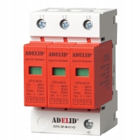 Ogranicznik ochronnik przepięć B+C+D T2 T3 3P AC