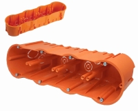 Puszka elektryczna podtynkowa podwójna 4x68 PK60