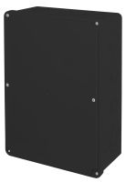 Puszka hermetyczna natynkowa czarna ABS 280X210X74