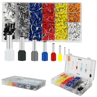 Tulejki tulejka izolowana kablowa zestaw 1200 sztuk