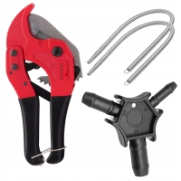 Zestaw do rur PEX nożyce kalibrator 2x sprężyna 16 20