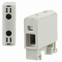 Złączka Szynowa Kompaktowa Szara 2x 2,5-35mm2