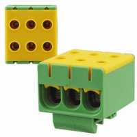 Złączka Szynowa Potrójna Żółto Ziel 6x 2,5-35mm2