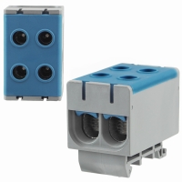 Złączka Szynowa Podwójna Niebieska 4x 2,5-50mm2