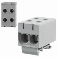 Złączka Szynowa Podwójna Szara 4x 2,5-50mm2