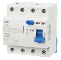 Wyłącznik Różnicówka Różnicowo-Prądowy 25A 30mA 3F