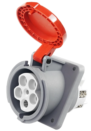 Gniazdo tablicowe siłowe 63A 5P 400V CEE SIŁA IP44_004.webp