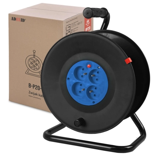 Bęben Zwijak Nawijak Kabla Przewodu Przedłużacza IP20_003.webp