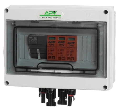 Rozdzielnica PV 1000V DC 1 String Fotowoltaika MC4 T1T2_009.webp