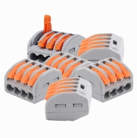 Szybkozłączka złączka na drut linkę linka 4-torowa kostka 4x4 SIL-4 100 szt.