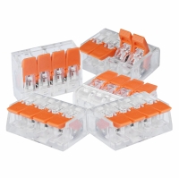 Szybkozłączka złączka na drut linkę 4-torowa linka kostka 4x4 SIDL 100szt