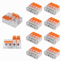 Szybkozłączka złączka na drut linkę 4-torowa linka kostka 4x4 SIDL 10szt