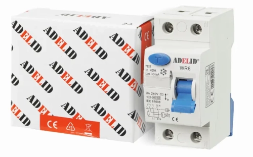 Wyłącznik Różnicówka Różnicowo-Prądowy 40A 30mA 1F 2.webp