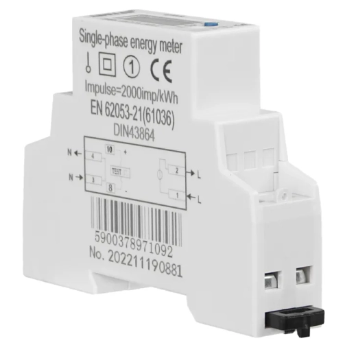 Licznik Jednofazowy Podlicznik Energii z Funkcją Resetu 1M 2.webp