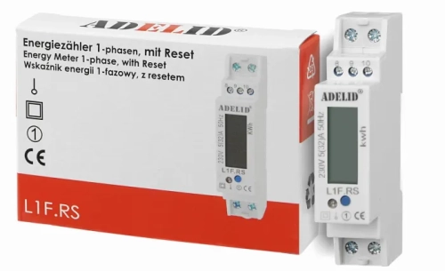 Licznik Jednofazowy Podlicznik Energii z Funkcją Resetu 1M 7.webp