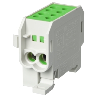 Blok Rozdzielczy Odgałęźny Al/CU BRH 35 Zielony