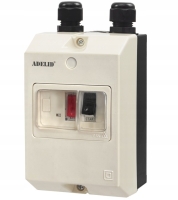 Wyłącznik włącznik silnika termiczny 9 - 14 A w obudowie stycznik termik