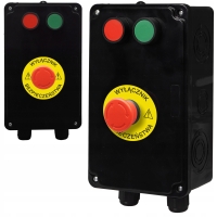 Wyłącznik włącznik do silnika 1 faz 7,5 kW 230V przekaźnik jednofazowy czarny