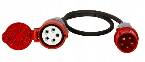 Adapter Siłowy Redukcja Przejściówka 32A na 16A 5P_010.webp