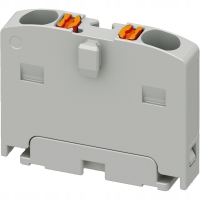 BLOK ROZDZIELCZY GNIAZDO BRX 2X2,5 GY LISTWA ZŁĄCZKA PTFIX SZYBKOZŁĄCZKA PTFIX 24A 450V