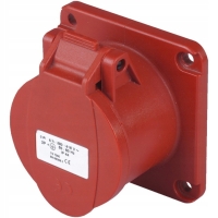 Gniazdo siłowe tablicowe proste 32A 4P 415V 32/4 SIŁA IP44