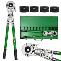 PRASKA ZACISKARKA DO RUR PEX SKRZYNIA METALOWA MATRYCE (U) 16 - 32 mm
